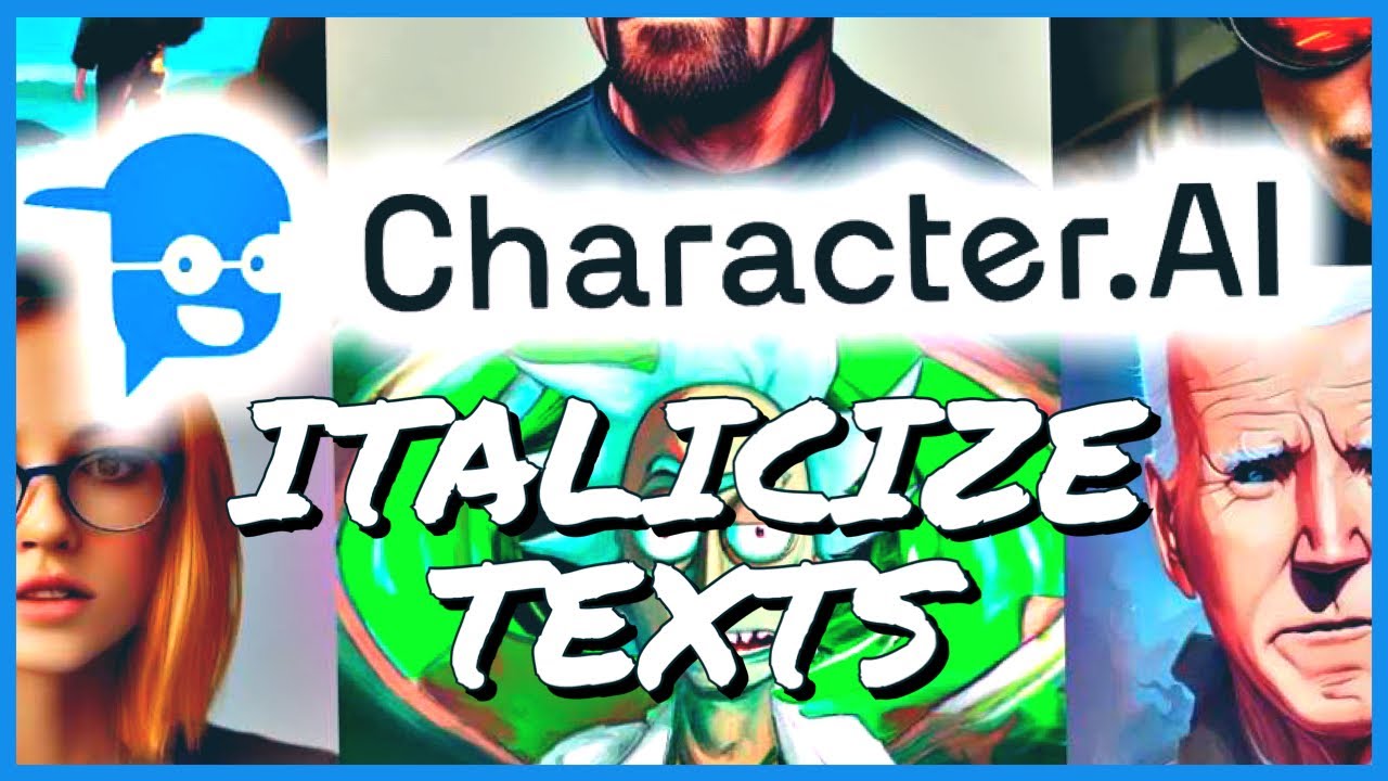 How to Italicize Texts on Character.AI in 2 Minutes?