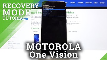 How to Enter Recovery Mode in MOTOROLA One Vision – Android System Recovery