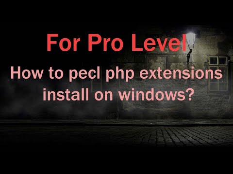 How to pecl