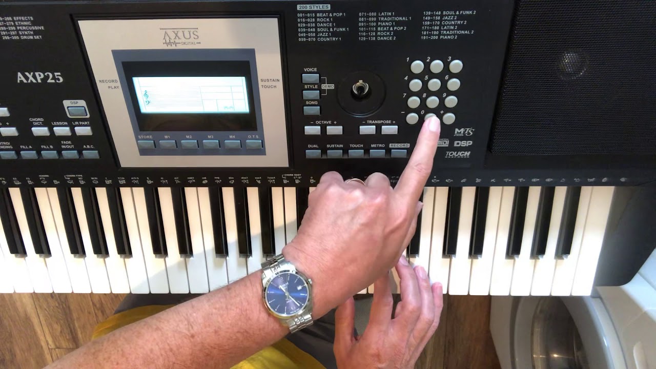 Theme from Tubular Bells - keyboard tutorial - YouTube