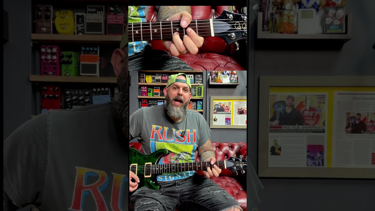 How to Play American Girl Chorus | Easy Tom Petty Rock Guitar Lesson (Video 185/365) #shorts