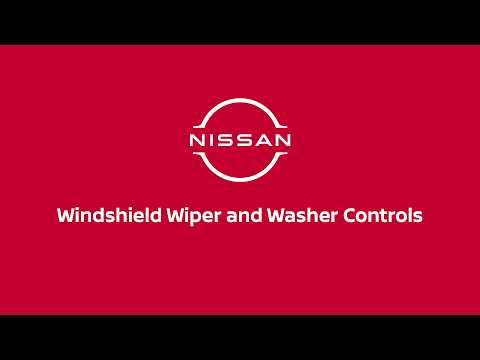 2027 Nissan Frontier - Windshield Wiper and Washer Controls