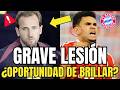 🚨😱 ¡ALERTA MÁXIMA! Harry Kane se lesiona. ¿Una oportunidad para Luis Díaz?