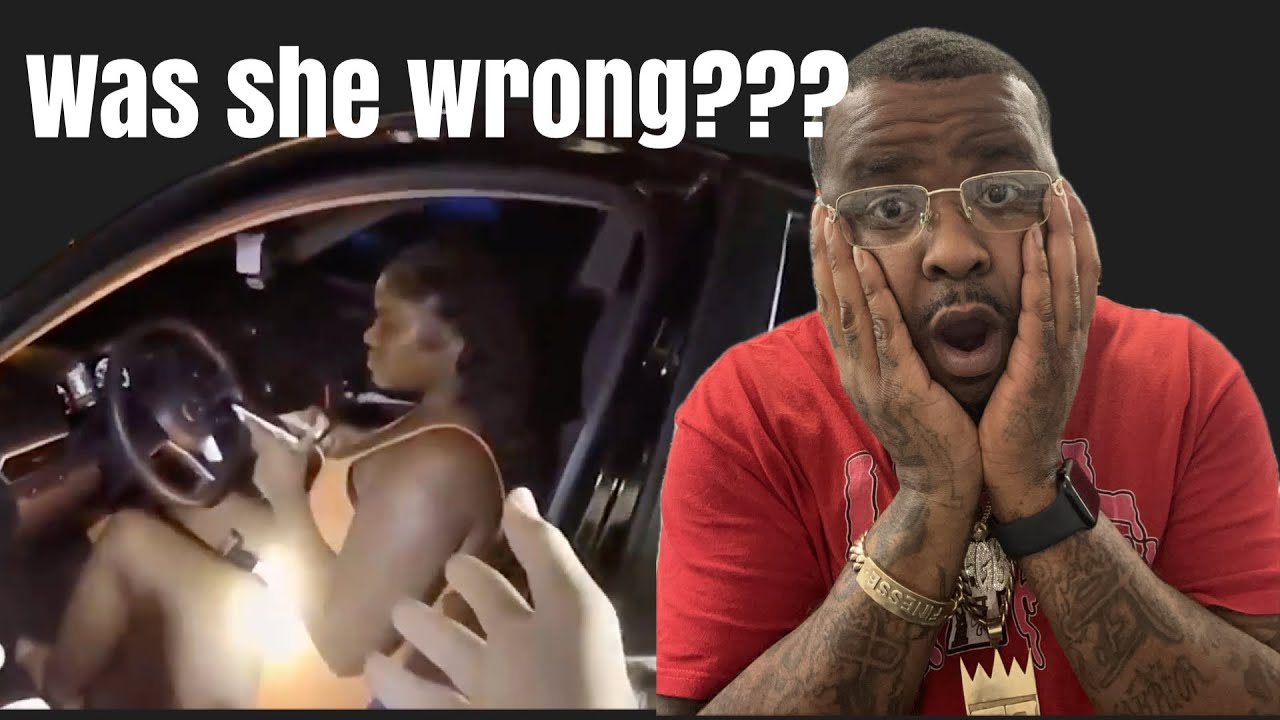 Black woman turns simple traffic stop into a felony - YouTube