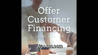 Offer Customer Financing