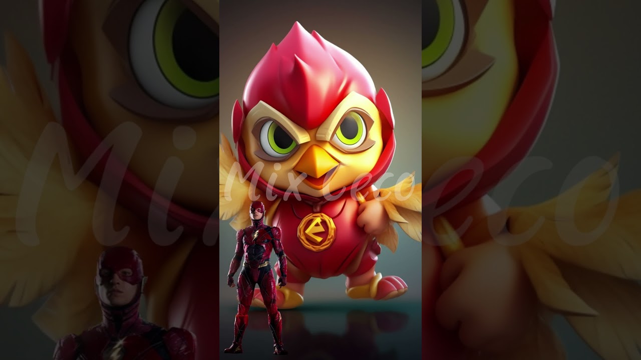 Short  SUPERHEROES but chickens💥 All Characters 