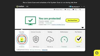 How to Run a Scan on Norton Protection for Viruses, Spyware, and Security Threat screenshot 5