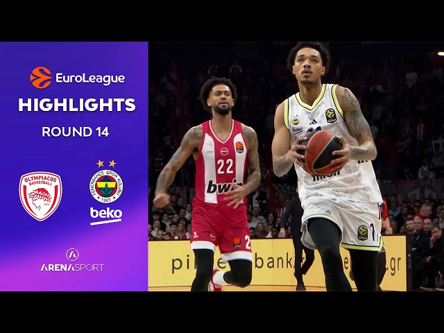 Olympiacos - Fenerbahce 104:87 | EUROLEAGUE (14. kolo) | 17. mart 2026.