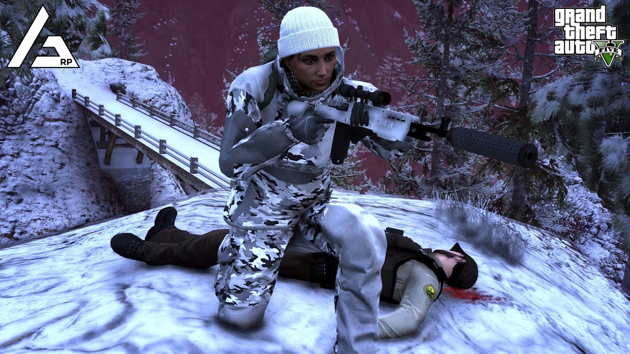 Эш спасает жизнь комиссару! - Ролевая игра в GTA 5 - ARP - 1384.