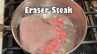 Steak Boiled in Pencil Erasers