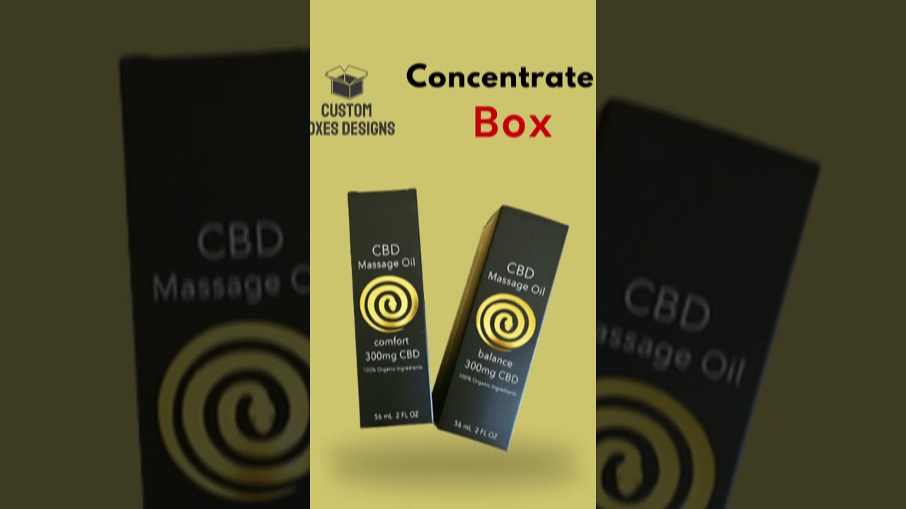 Custom CBD Concentrate Boxes | Custom Boxes Designs 