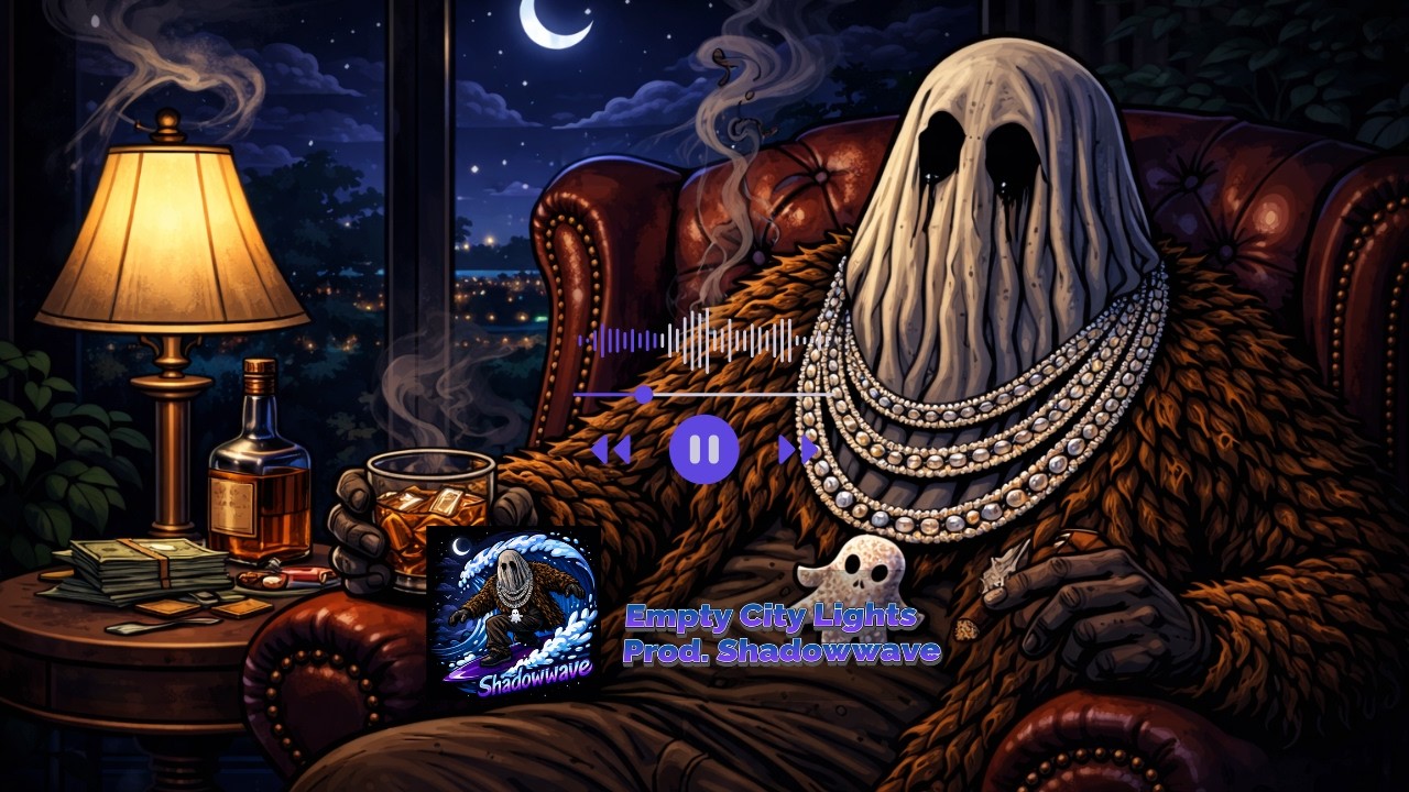 Empty City Lights | Dark Sad Trap Beat | Emotional Guitar Trap Type Beat | Prod. Shadowwave Beats