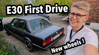 My Imported BMW E30 is Finally ROADLEGAL + New Wheels!