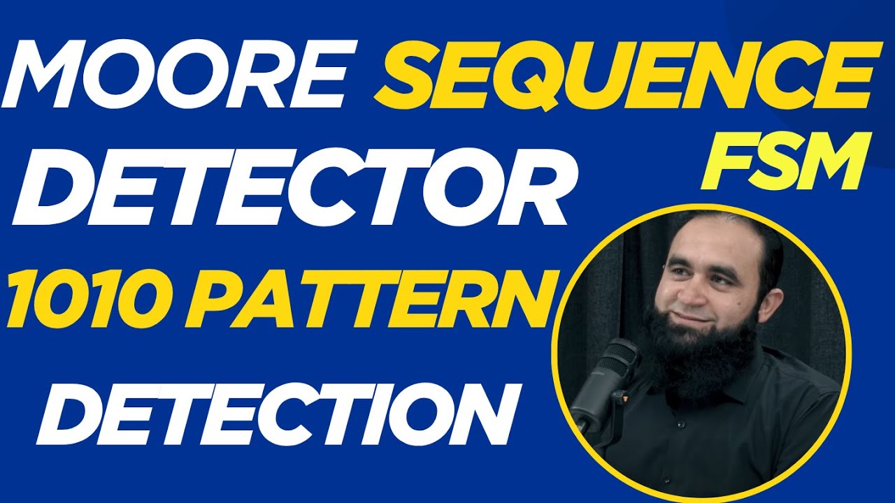 Pattern Detection 1010 with Overlapping Case Using Moore Model - YouTube
