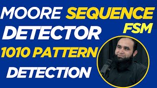 Pattern Detection 1010 with Overlapping Case Using Moore Model