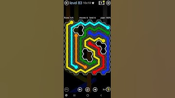 How To Solve Flow Free Hexes Scattered Pack Level 83 10x10 Board Walk Through Solution Walkthrough