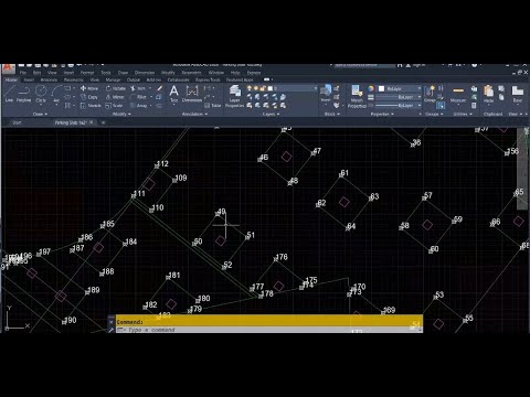 كورس المساحه المتكامل علي الاوتوكاد في فيديو واحد توجيه اللوحات استخراج بكل الطرق ليسب وبدون