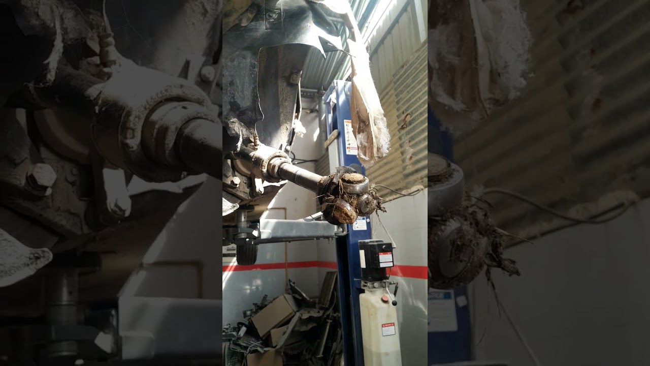 Power steering rack and suspension