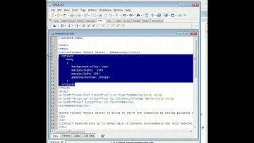 CPT 220, Week 3, changing styles part 1
