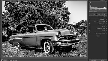 Learn #Lightroom 5 - Episode 48: Create a B&W Image with an HDR Look