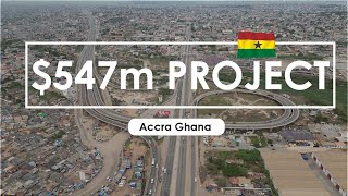 Accra Ghana | Exploring Mallam Junction Interchange in 4K