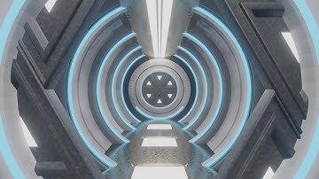 Space Hatch - Sci-Fi Loop Animation, Blender 2.91 EEVEE