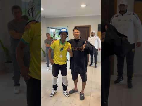 NEYMAR ME CONVIDOU PRA SUA MANSÃO #shorts #neymar