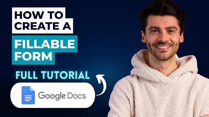 How to Create a Google Docs Fillable Form [2025 Guide]