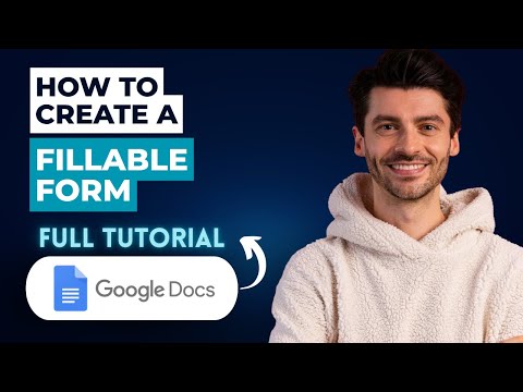 How to Create a Google Docs Fillable Form [2026 Guide]