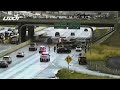 Crash blocks multiple lanes on SR-201 in Salt Lake City