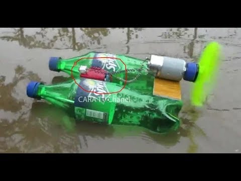  CARA  MEMBUAT  Motor Boat Dari  Bekas Botol  Sprite  YouTube