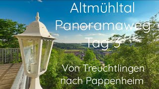 Altmühltal Panoramaweg Tag 3 Von Treuchtlingen Nach Pappenheim
