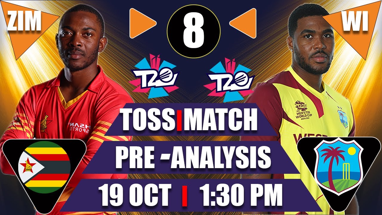 ZIMBABWE VS WEST INDIES MATCH PREDICTION | WORLD CUP 8 MATCH WEST INDIES VS ZIMBABWE DREAM11