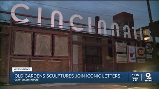 Old Cincinnati Gardens sculptures added to American Sign Museum
