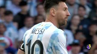 Lionel Messi Body Feint x Leonardo Spinazzola 2022 ( Italy vs Argentina)