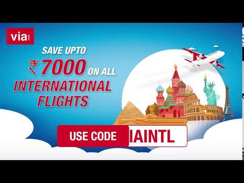 Book International Flights on Via.com