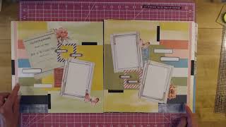 12 x 12 Scrapbook Share - 49th & Market Birdsong Collection