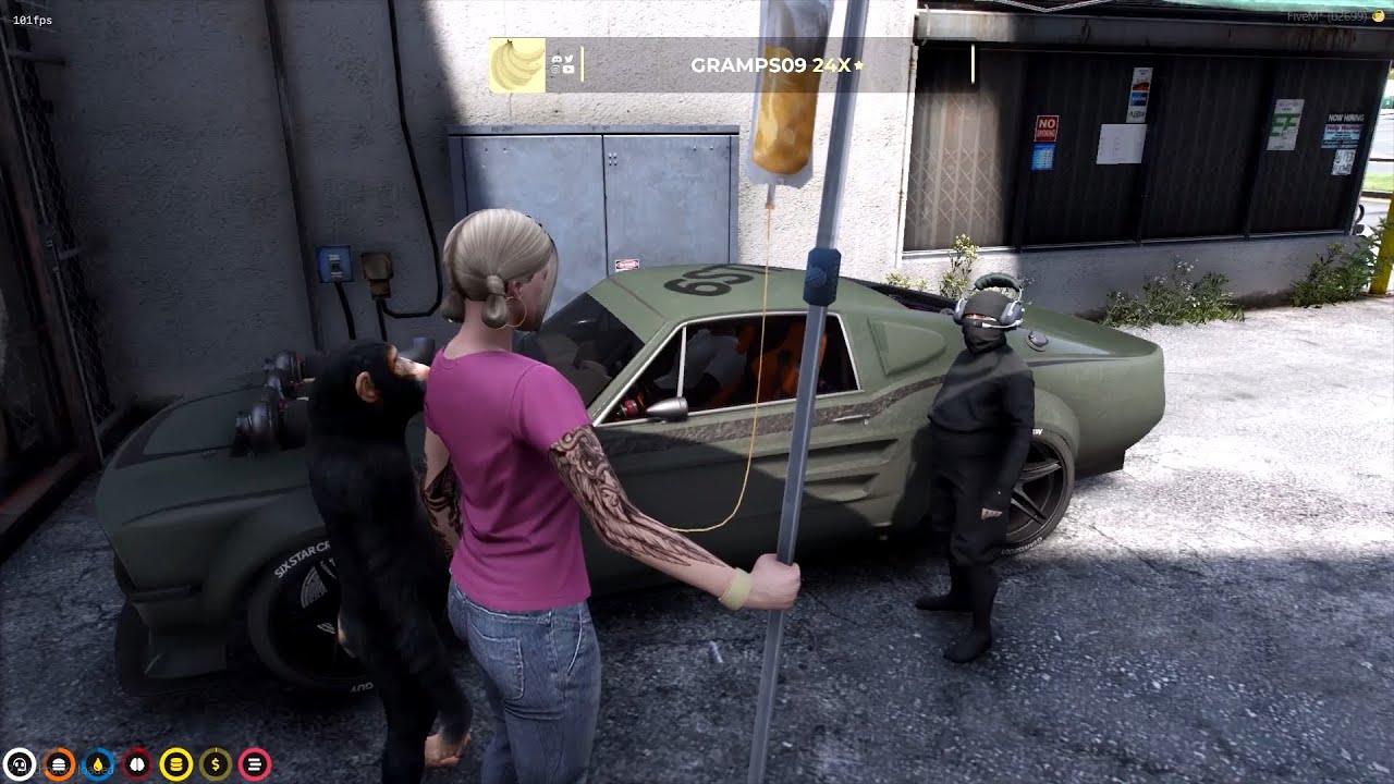 Claire finds Francis his twin and let’s him join the Angels! GTA RP