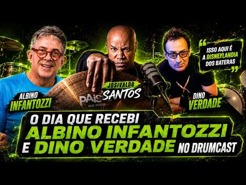 DRUM VLOG EP 1 | THE DAY I HOSTED ALBINO INFANTOZZI & DINO VERDADE IN MY LIVING ROOM | I GOT EMOT...