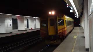 EMU300 109次 自強號 高速通過松山站