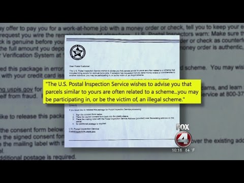 Postal Service attaching