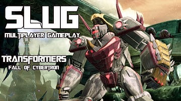Transformers Fall of Cybertron - Slug Multiplayer Gameplay w/ Commentary