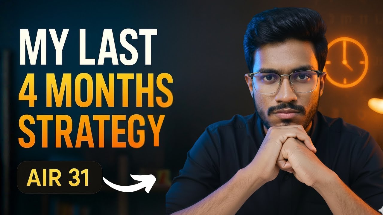 Last 4 Months for GATE 2026 | What to Do If You’ve Barely Started