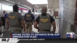 House passes $70B bill to fund immigration enforcement for 3 years, sending measure to Trump