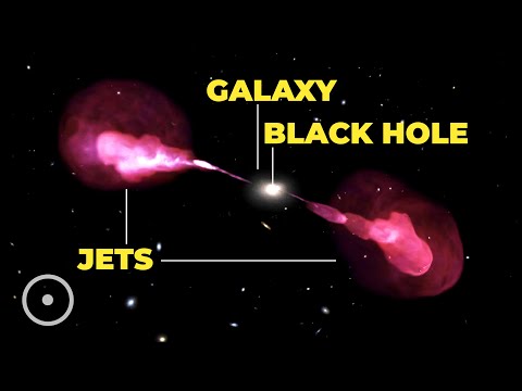 Video: Ce sunt jeturile care ies dintr-o gaură neagră?