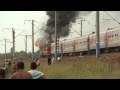 Пожар локомотива Анапа-Смоленск