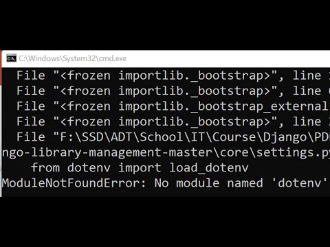 django.core.exceptions.ImproperlyConfigured: The SECRET_KEY