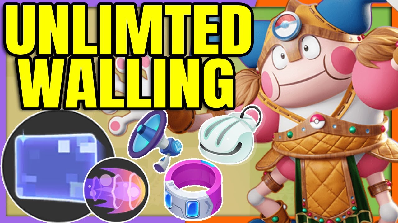 WALL after WALL this MR MIME BUILD is beyond hilarious | Pokemon Unite