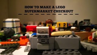 How to make a Lego Supermarket checkout