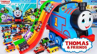 Merakit Mainan Kereta Api Thomas And Friends Tayo Si Bus Kecil  Unboxing Mainan Kereta Api Asmr 45